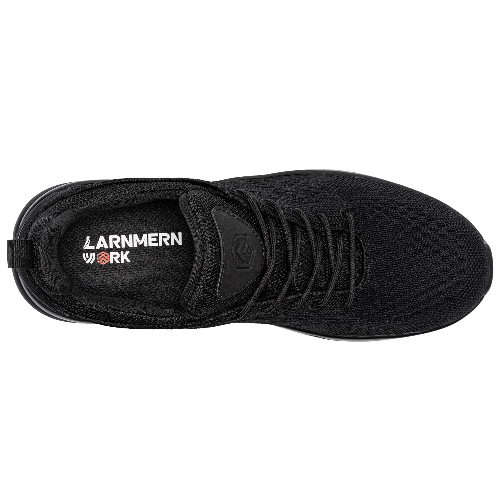 **LARNMERN Men's Slip-Resistant Work Shoes - Waterproof Slip-On Sneakers for Walking, Chef, Kitchen & Food Service - Non-Slip Safety Shoes for Restaurant, Hospital & Industrial Workers**