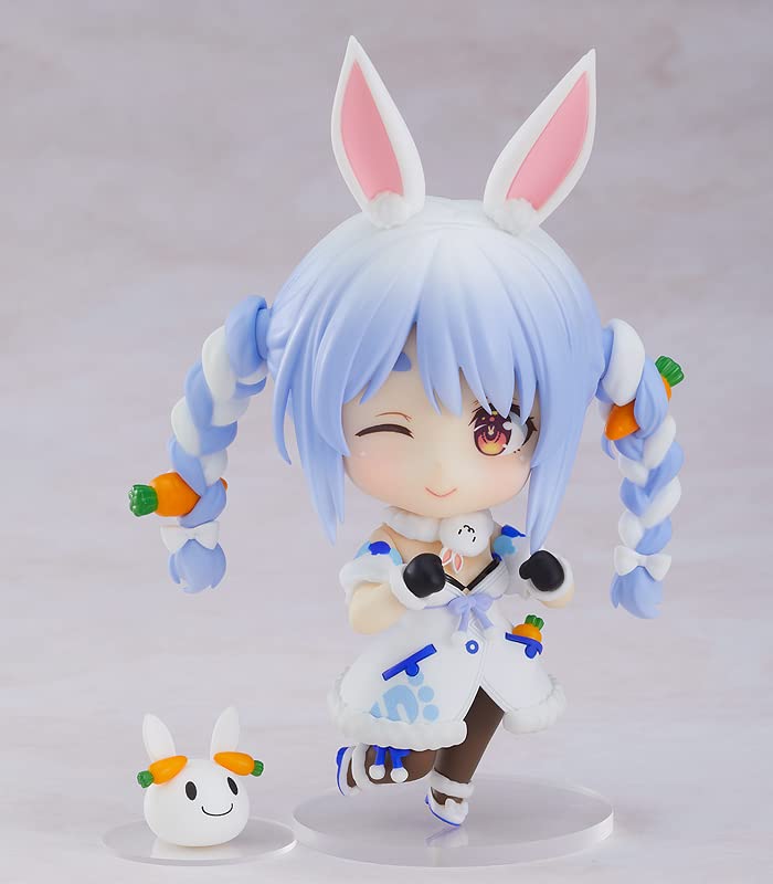 Good Smile Hololive Production: Usada Pekora Nendoroid Action Figure - Collectible Anime PVC Figure with Multiple Expressions & Accessories - Perfect for Anime Fans, Figure Collectors, and Home/Office Display