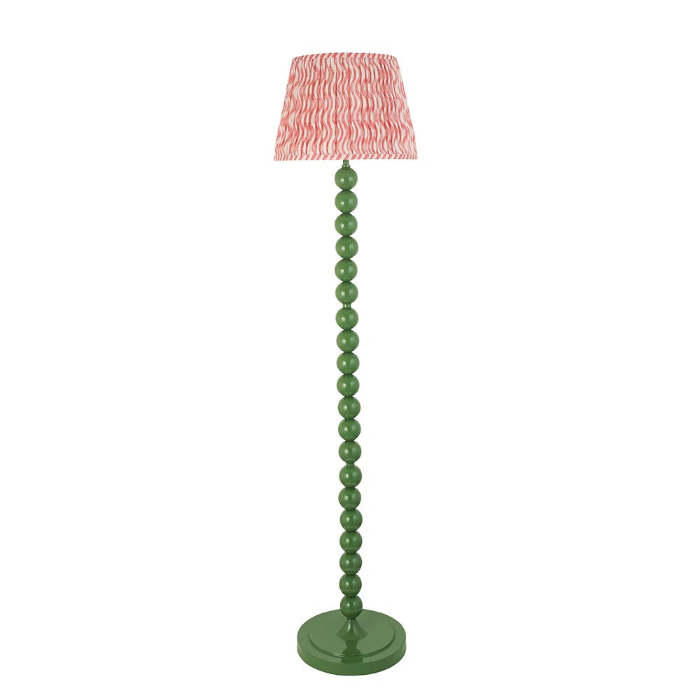 Auralis Ripple Floor Lamp with E27 Socket - Modern LED Standing Light for Living Room, Bedroom & Office - Adjustable Height in Multiple Finishes (Black, White, Bronze) - Perfect for Ambient Lighting & Home Decor