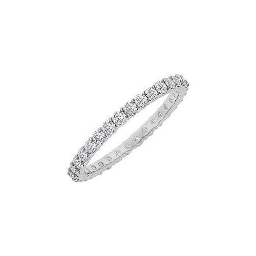 18K White Gold Diamond Eternity Bangle Bracelet - 10.00 Carat Round Cut Diamonds for Women, Luxury Anniversary Gift, Perfect for Weddings & Special Occasions