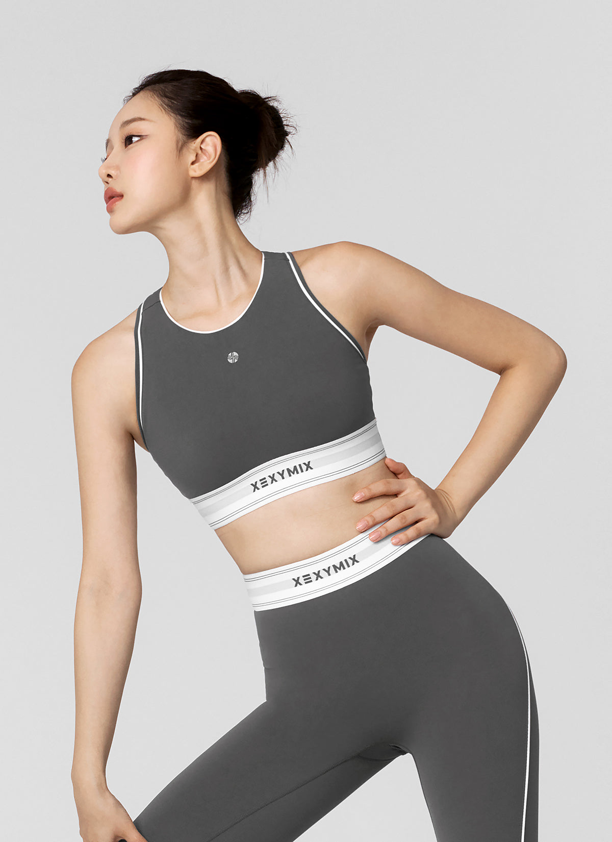 Black Label 360N Active Fit Sports Bra - Seamless Workout Top for Women - Yoga, Running, Gym & High-Intensity Training