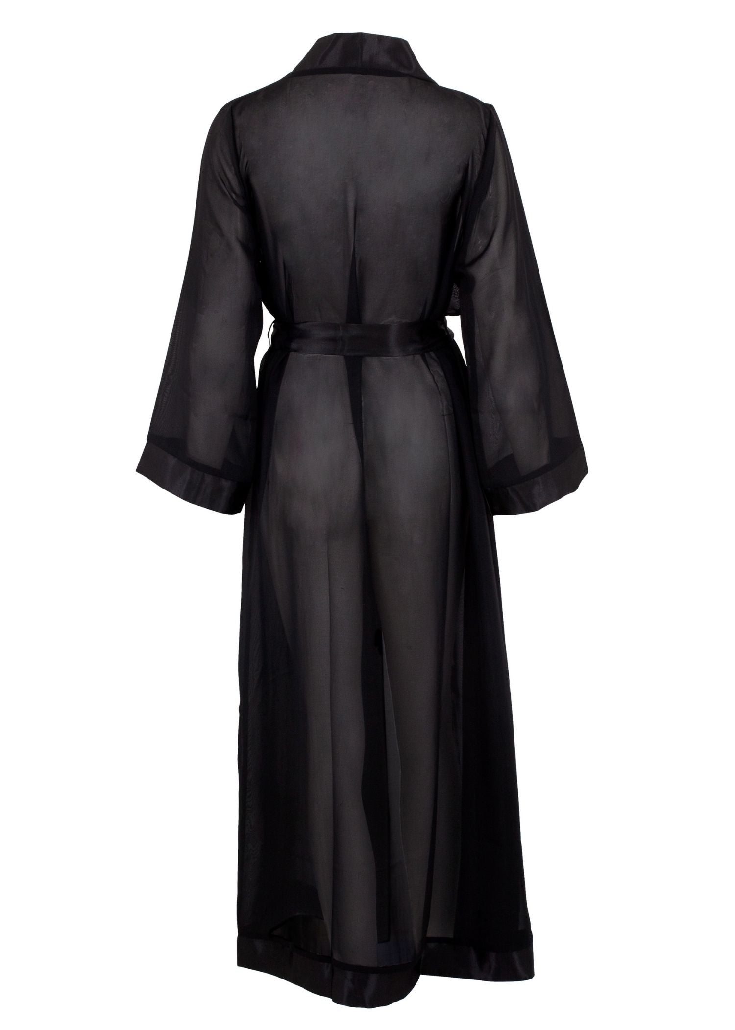 Marcella Long Kimono - Elegant Floral Printed Robe for Women, Lightweight Loungewear & Cover Up, Perfect for Beach, Yoga, and Home Relaxation