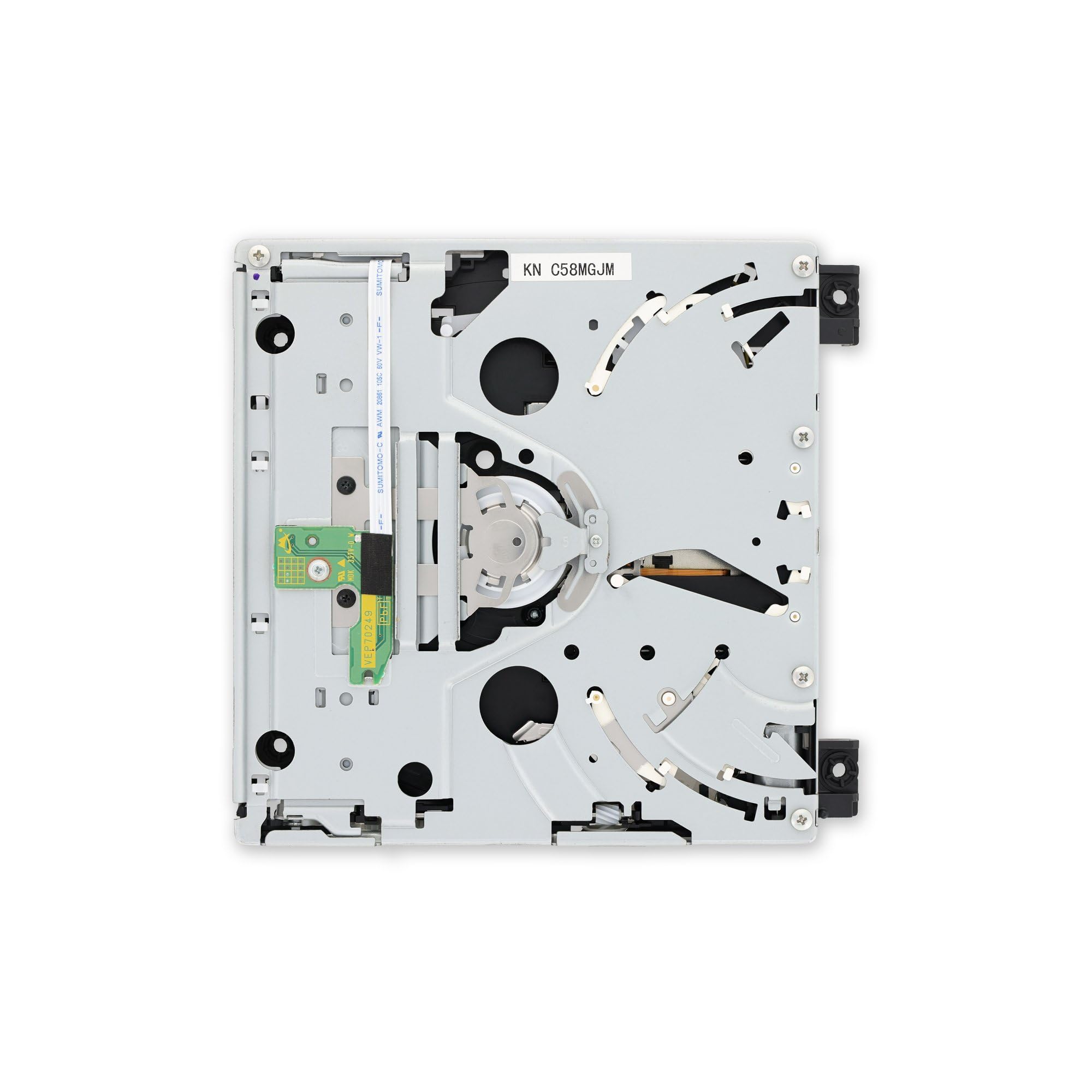 iFixit Replacement DVD Drive for Nintendo Wii - Compatible Optical Disc Reader Repair Part - Perfect for Wii Game Console Repair & Maintenance