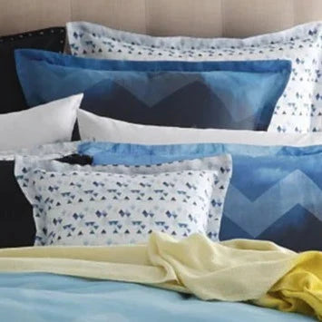 Royal Doulton Lilla Navy Square Filled Cushion - Premium Decorative Throw Pillow for Sofa, Bed & Home Decor
