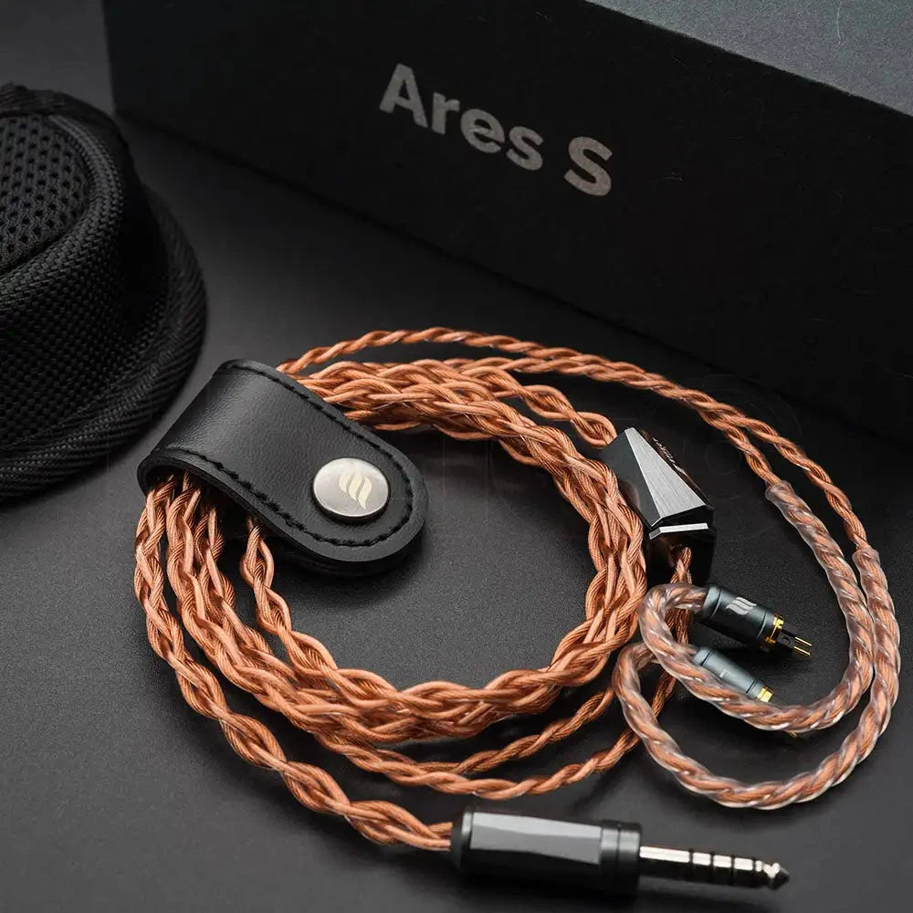 Premium Effect Audio ARES S 4-Wire Earphone Cable with ConX Interchangeable Connector - High-Quality Audio Upgrade for IEMs | Perfect for Audiophiles & Music Lovers