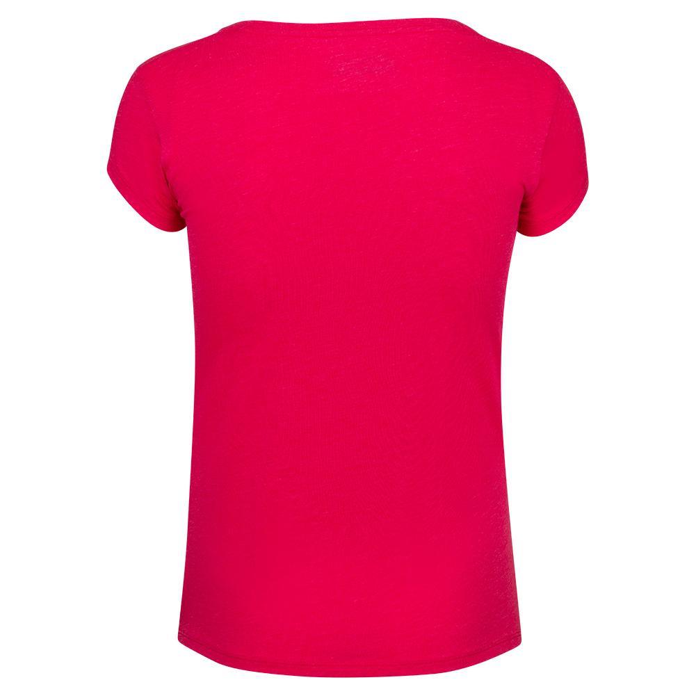 Girls' Workout T-Shirt - Breathable & Comfortable Activewear for Running, Yoga & Gym - Perfect for Kids' Sports & Fitness Activities