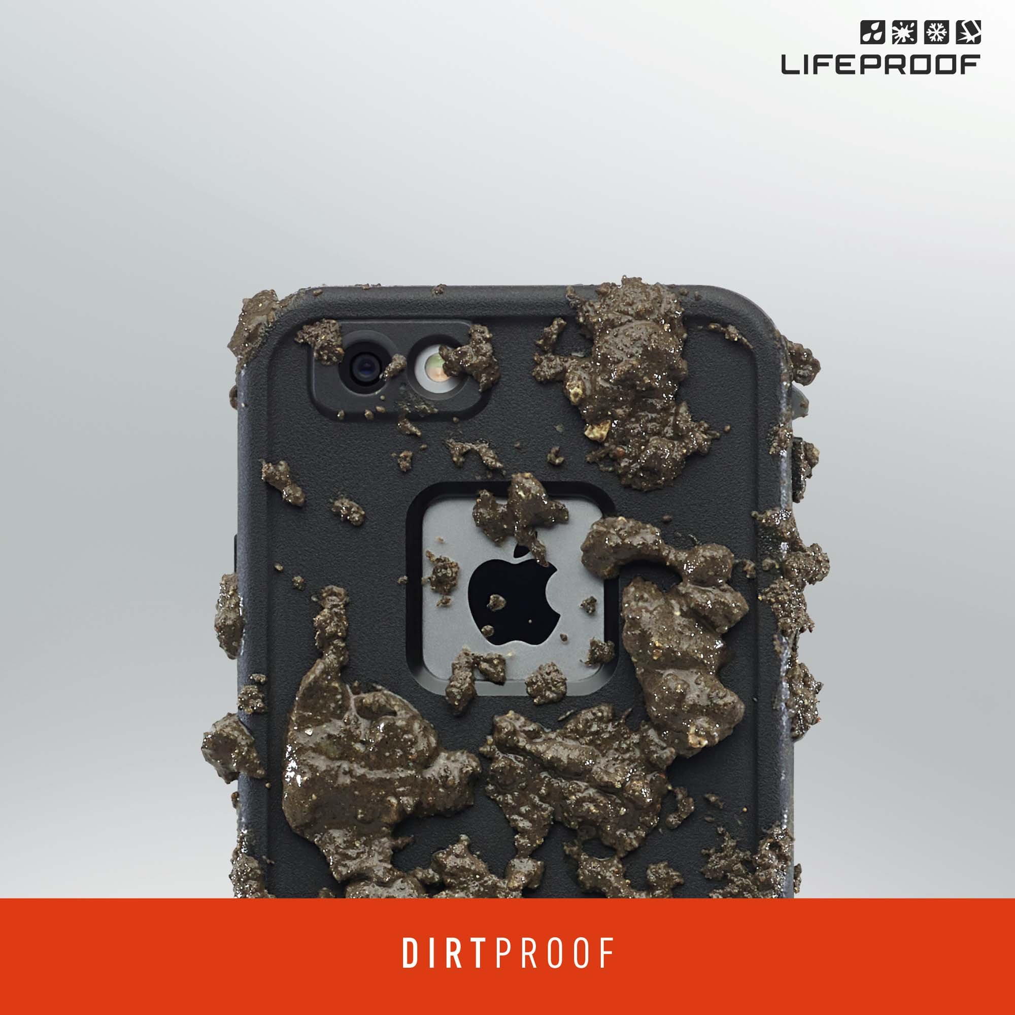 Lifeproof FRĒ SERIES Waterproof Case for iPhone 6/6s (4.7 Inch) - Shockproof, Dirtproof & Snowproof Protection - Dark Grey/Slate Grey/Skyfly Blue - Perfect for Outdoor Activities, Swimming & Extreme Sports