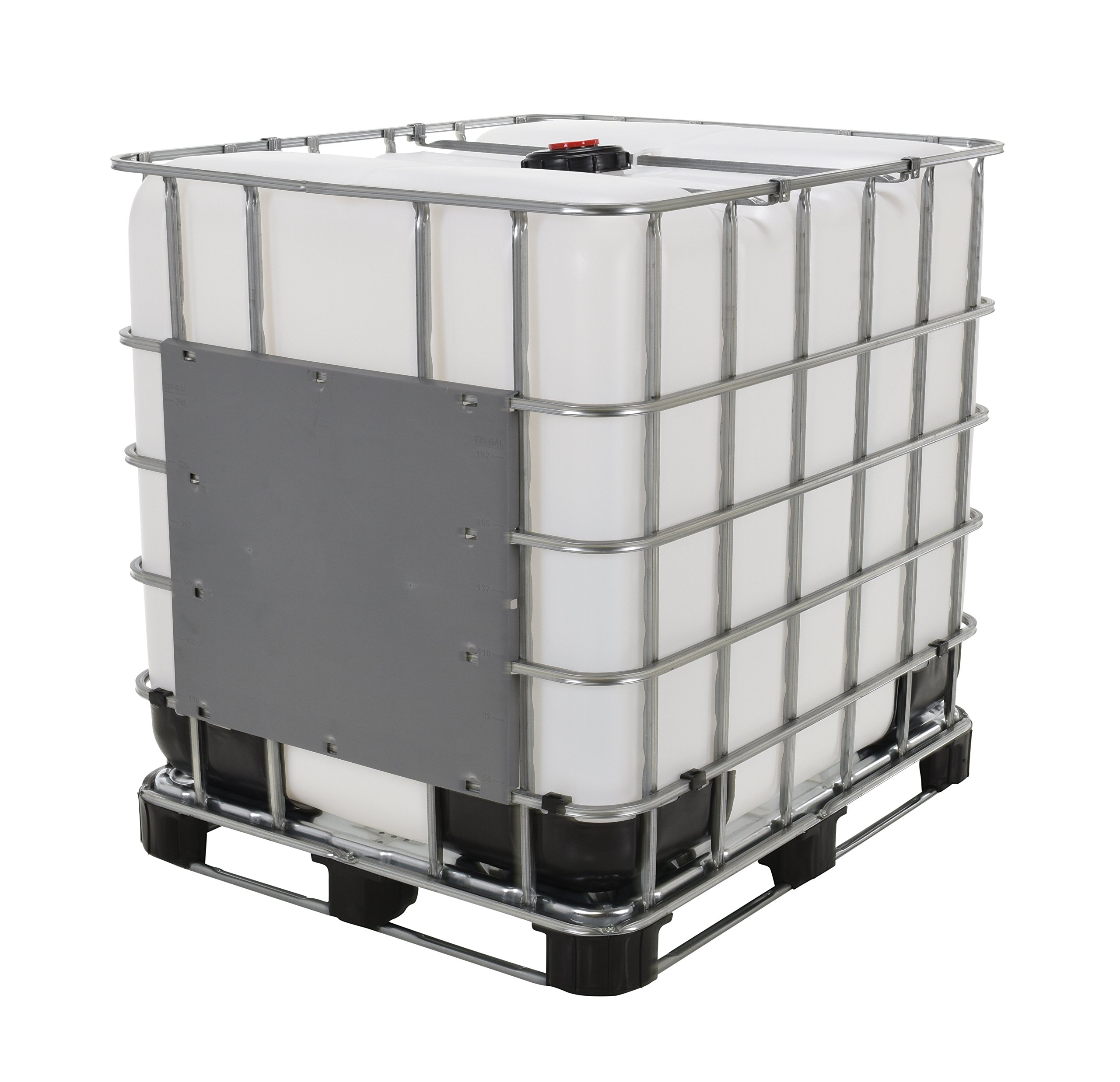 275 Gallon Intermediate Bulk Container (IBC) Tote - Heavy Duty Industrial Storage for Chemicals, Liquids & Bulk Materials | Perfect for Warehouse, Transport & Manufacturing Use