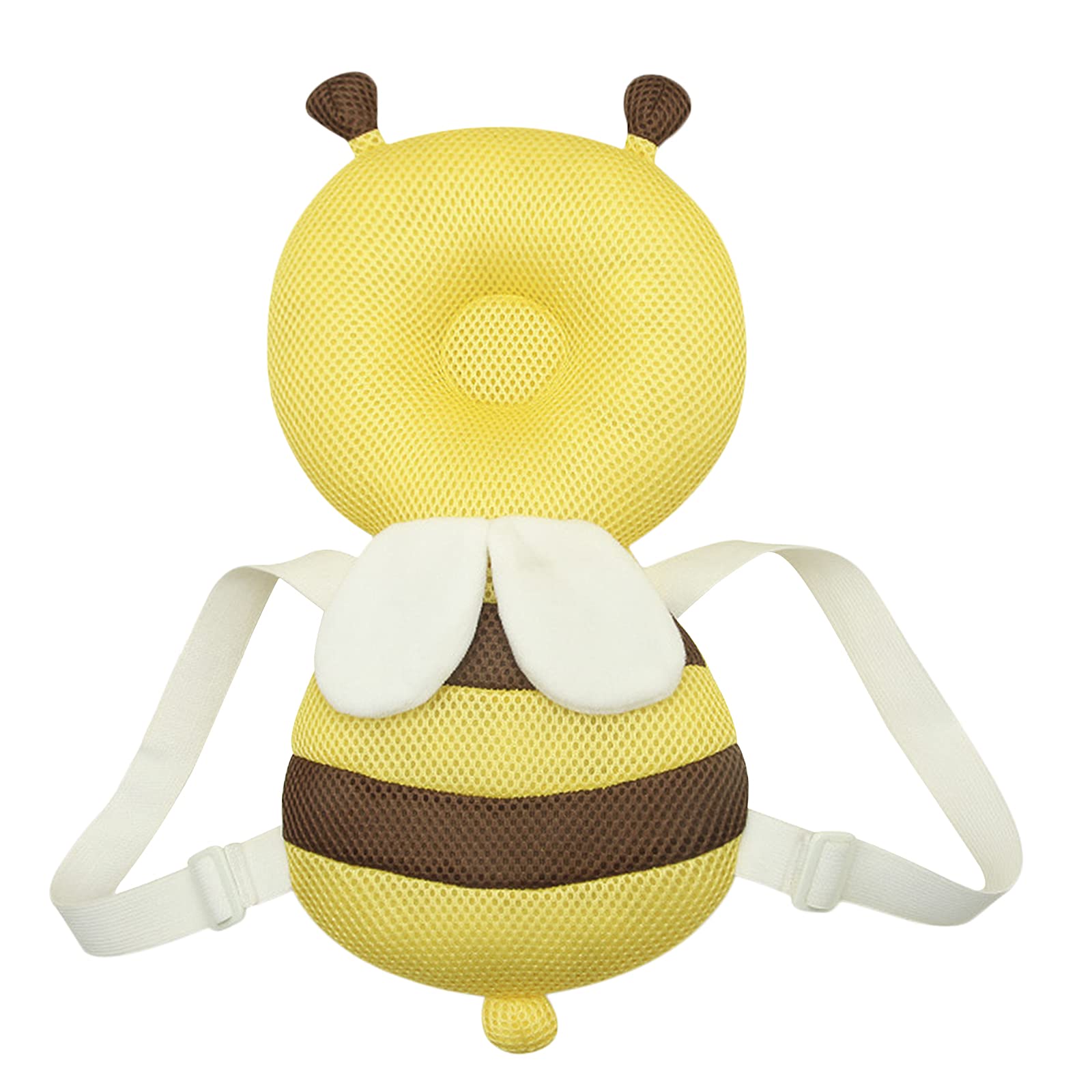 Adjustable Baby Head Protector Safety Pad - Soft Cushion for Toddler Backpack & Car Seat - Infant Head Support Pillow for Newborns, Crawling & Walking Protection