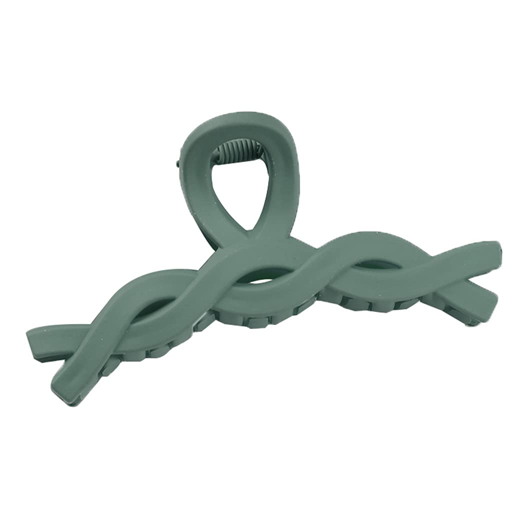SOWUNO Matte Hair Claw Clips 6PCS - Non-Slip Strong Hold Hair Barrettes for Women, Fashionable Large Hair Clips for Thick & Thin Hair - Perfect for Salon, Work, Gym & Everyday Styling