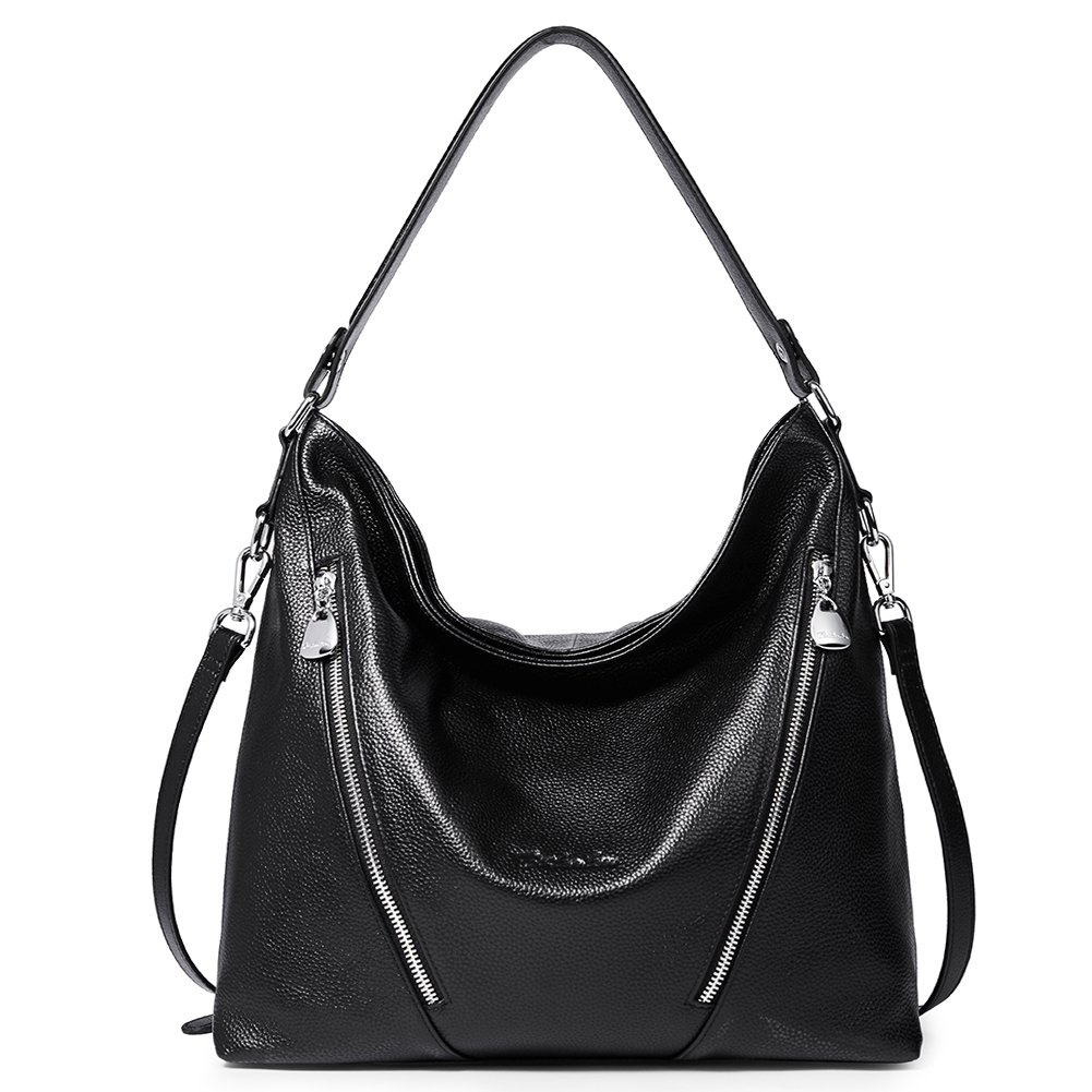 BOSTANTEN Women's Genuine Leather Handbag - Stylish Designer Hobo Purse & Shoulder Bag for Ladies | Perfect for Work, Travel & Everyday Use