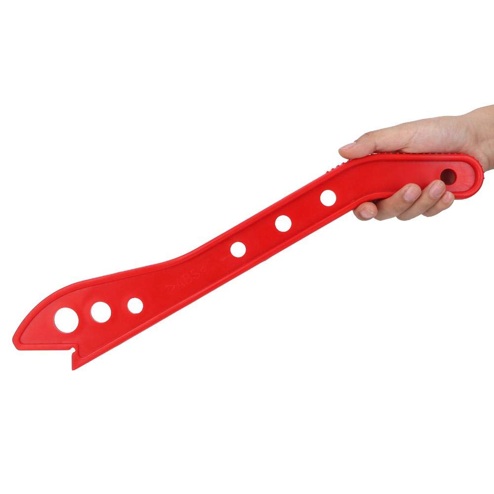 Red Safety Push Stick for Table Saw & Router - Non-Slip Woodworking Tool for Precise Cutting | Perfect for DIY Projects & Woodworking Safety