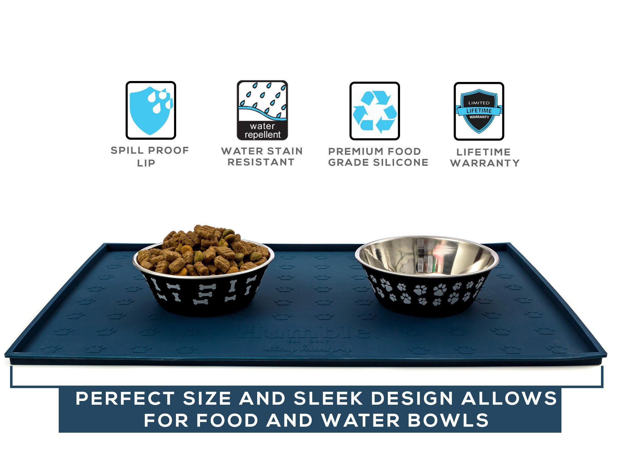 Non-Slip Silicone Pet Feeding Mat - 24