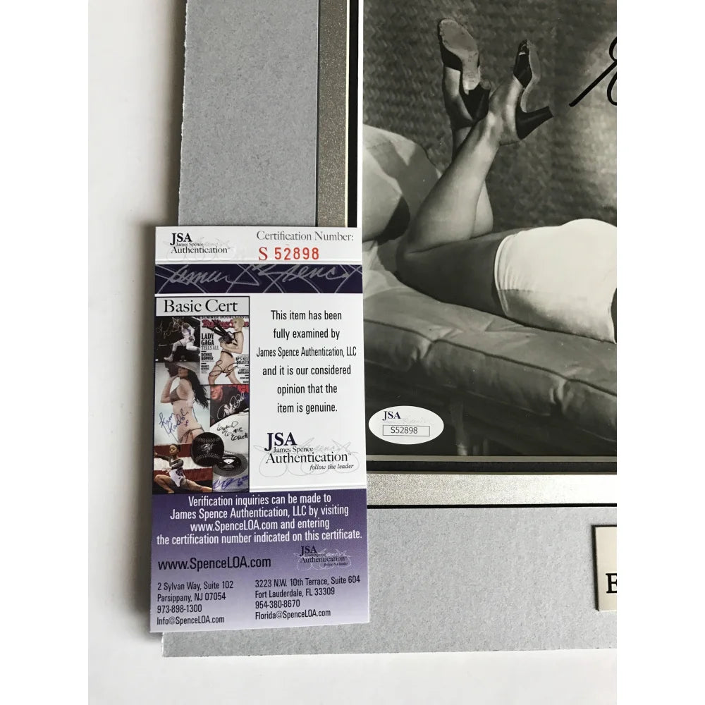 Esther Williams Signed 8x10 Photo with JSA COA - Vintage Hollywood Actress Autograph Collectible - Perfect for Memorabilia Displays & Classic Film Fan Gifts