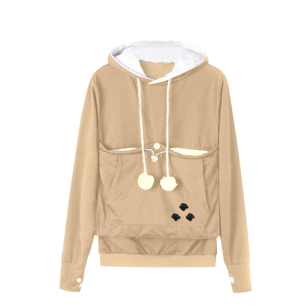 RIJJTRP Women's Flannel Shirt with Pocket - Cozy Hooded Long Sleeve Sweatshirt for Casual Wear | Perfect for Fall Outfits, Outdoor Activities & Lounge Comfort
