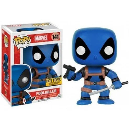 Deadpool Foolkiller Action Figure - Hot Toys Exclusive Vaulted Collectible #141 - Perfect for Marvel Fans & Comic Book Displays