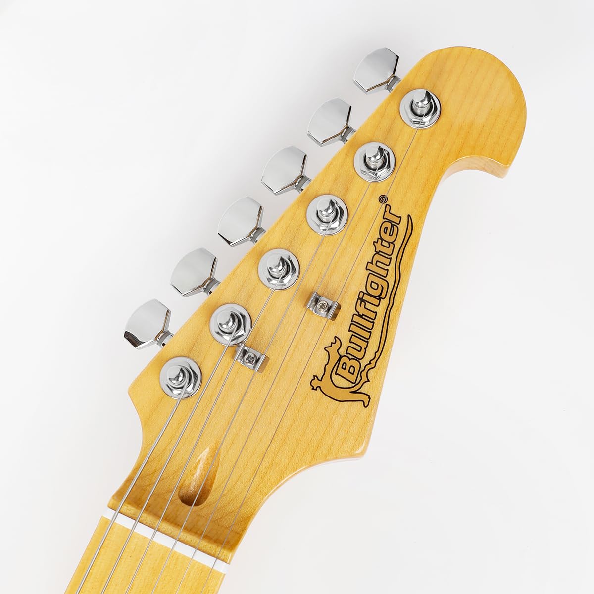 **39 Inch Full Size Solid Body Electric Guitar for Beginners - Bullfighter ST SSH Series with Beginner Kit (Gradient Blue) | Perfect for Rock, Blues & Practice Sessions**