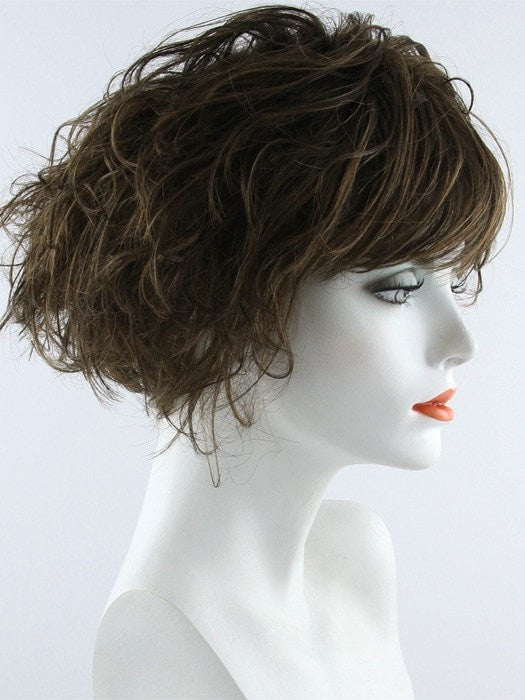 Flutter Synthetic Wig with Basic Cap - Soft & Natural Looking Hairpiece for Women | Perfect for Cosplay, Costume Parties & Everyday Wear