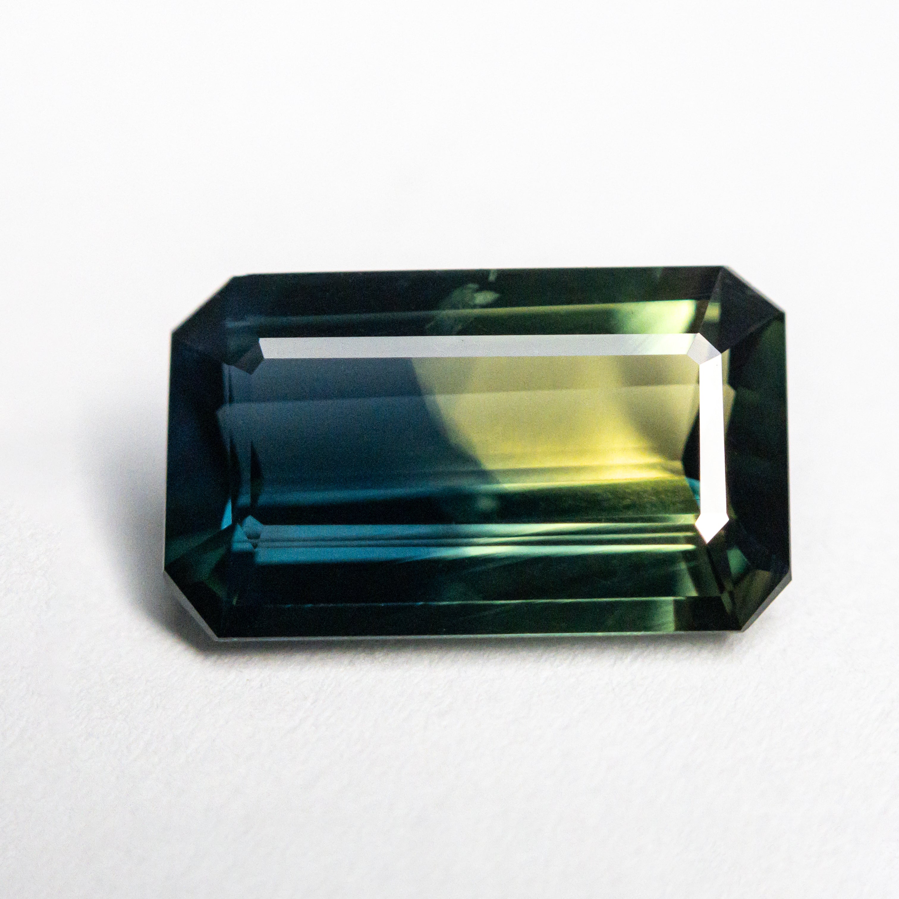 3.50ct Natural Blue Sapphire Gemstone - 11.66x7.14x3.79mm Step Cut Rectangle with Cut Corners - Loose Stone for Jewelry Making, Engagement Rings & Fine Collections