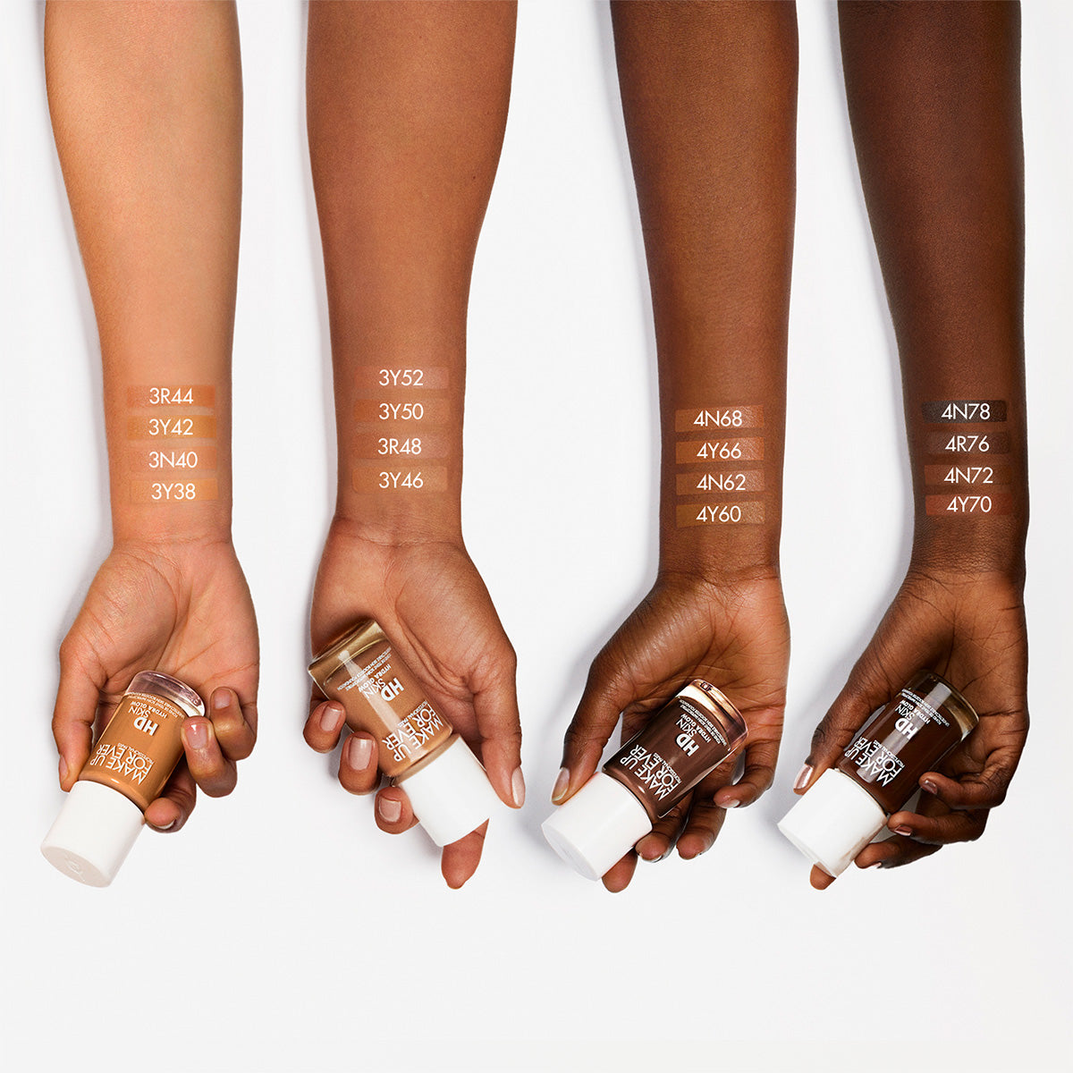 Make Up For Ever HD Skin Hydra Glow Foundation - Long Lasting Hydrating Liquid Makeup with Natural Finish for Flawless Coverage | Perfect for Daily Wear & Special Occasions