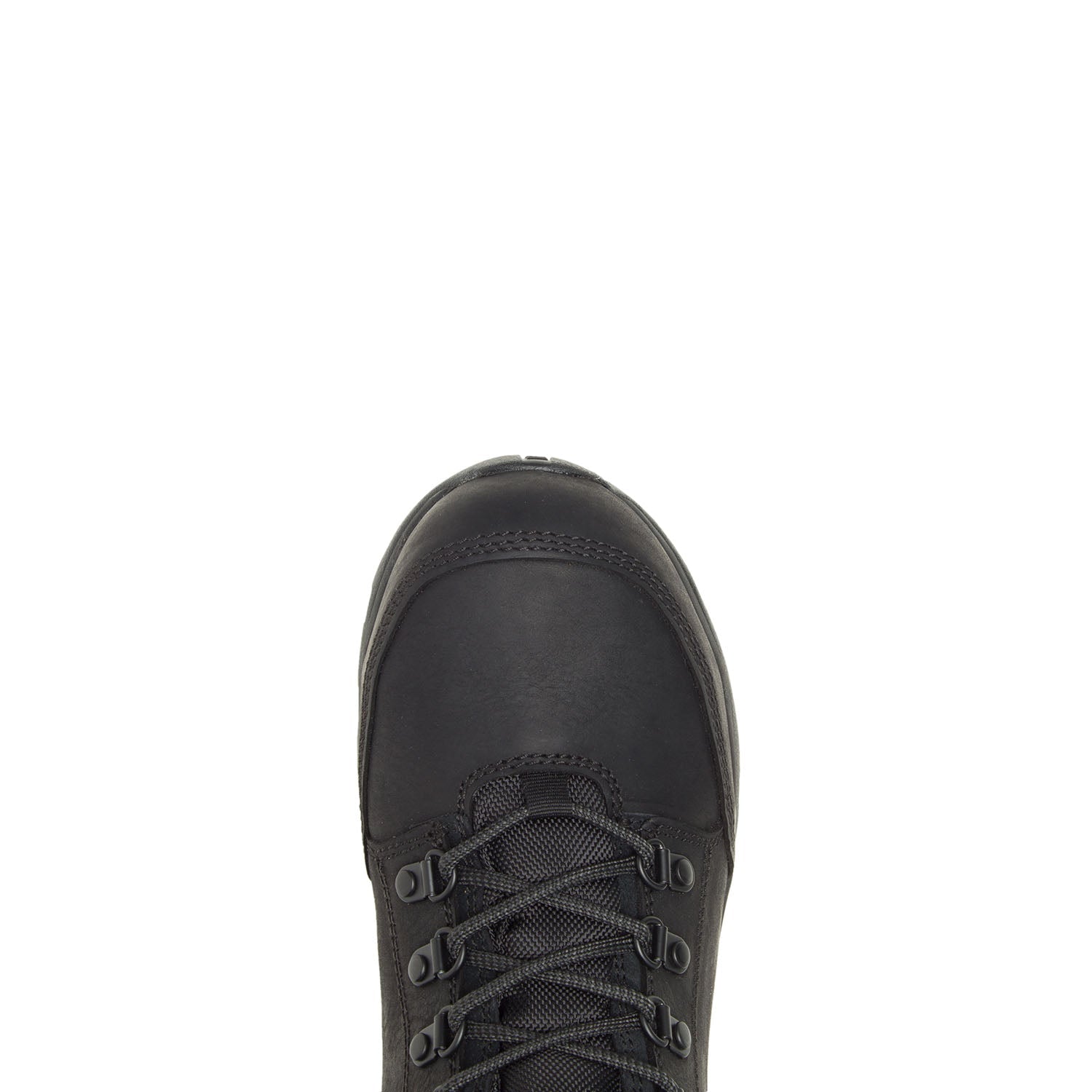 Grayson Men's Waterproof Steel Toe Mid Work Boots - Black - Heavy Duty Safety Shoes for Construction, Warehouse & Outdoor Work