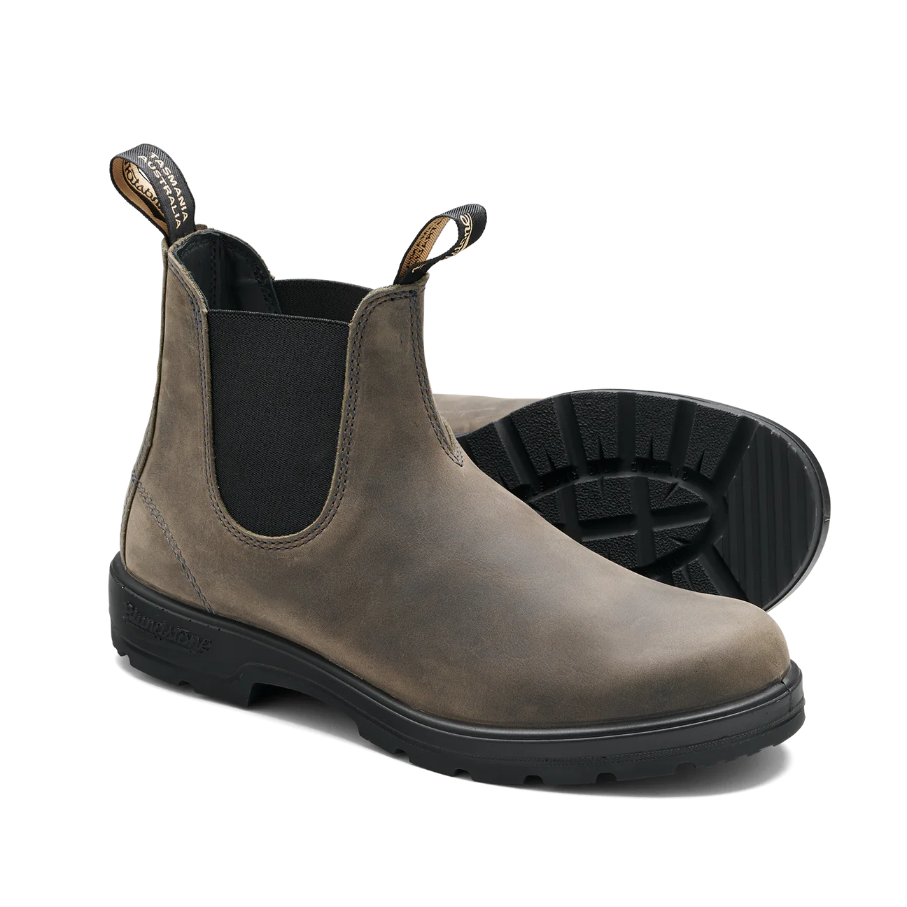 BLUNDSTONE 2442 & 2446 Premium Leather Chelsea Boots for Men & Women - Comfortable Slip-On Ankle Boots for Work, Outdoor & Casual Wear