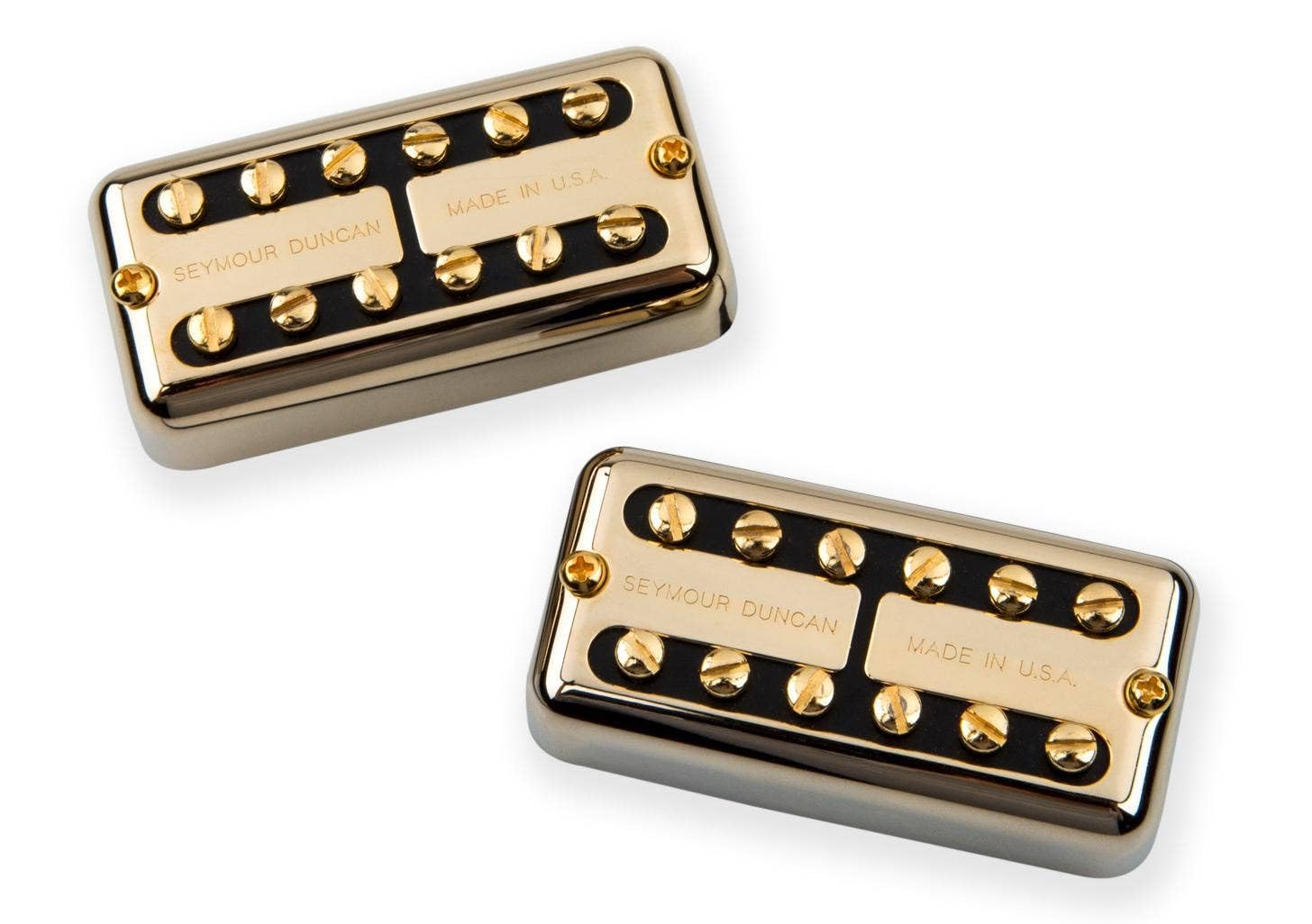 Seymour Duncan Psyclone Hot Filter Tron Pickup Set - Gold Humbucker Guitar Pickups for Blues, Rock & Jazz | Perfect for Electric Guitar Upgrades & Custom Builds