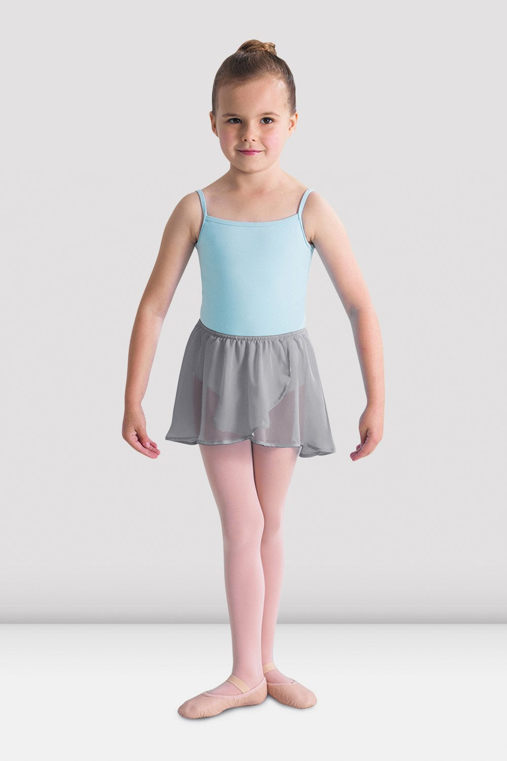 Girls Ballet Skirt with Stretchy Waistband - Comfortable Dancewear for Barre, Ballet Class & Performance