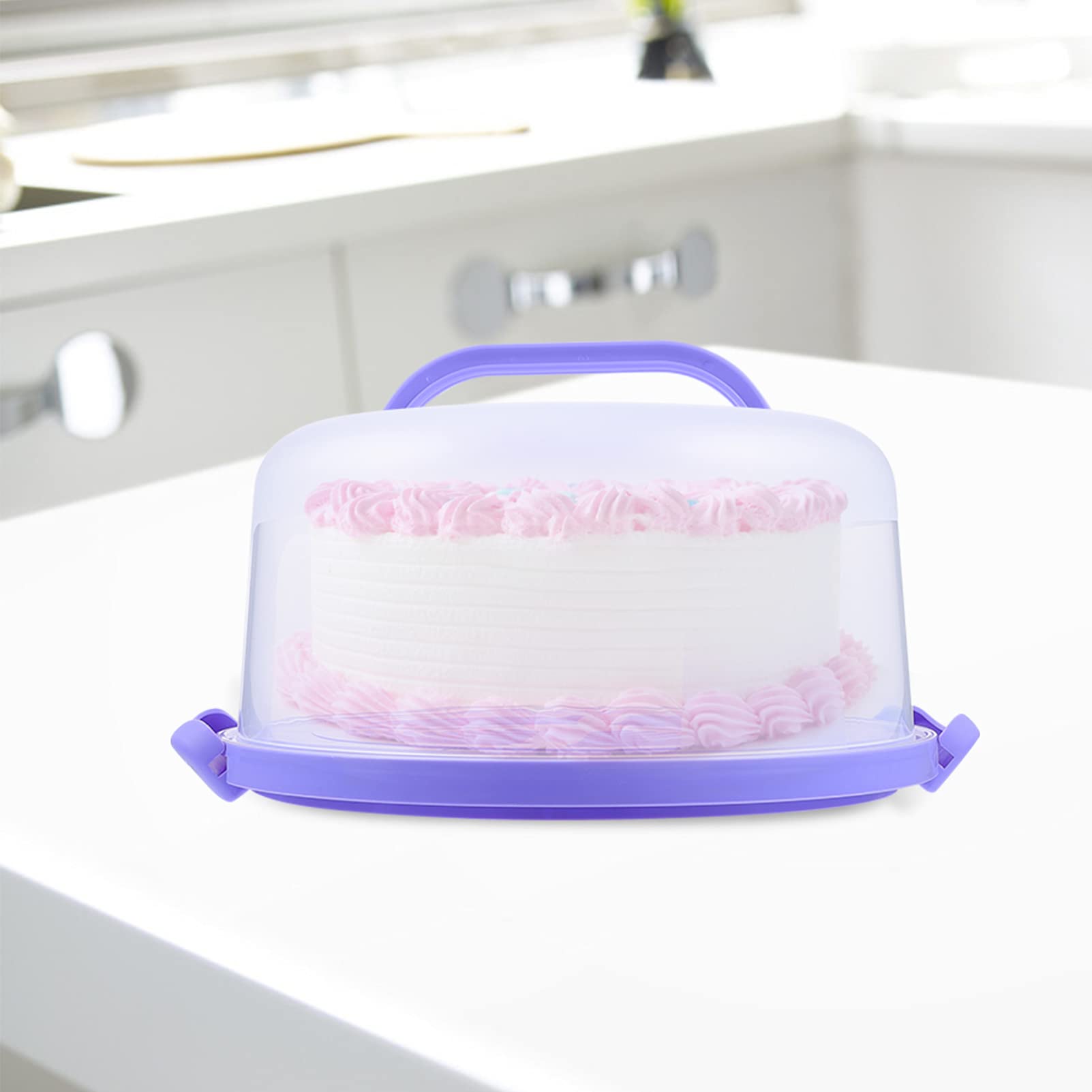 Kichvoe Cake Box - Premium Cake Container for Desserts & Pastries | Perfect for Bakery Storage, Party Serving & Gift Packaging