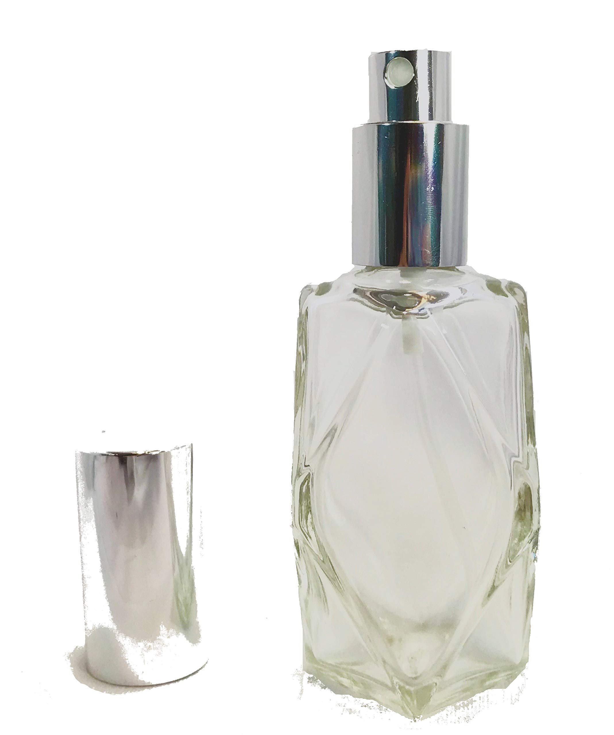 72 Pack Fine Mist Refillable Spray Bottles - 1 oz Silver Perfume Atomizer for Essential Oils, Cologne & Aromatherapy | Perfect for Travel, Salon & Home Fragrance Solutions