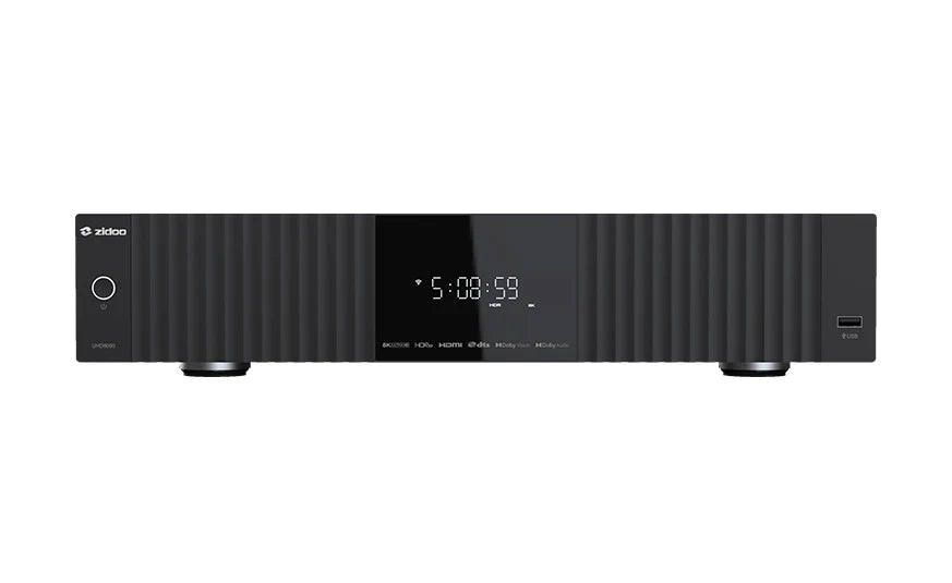 Zidoo UHD 8000 4K Ultra HD Media Player - Streaming Device for Movies & Music | Home Theater Entertainment System