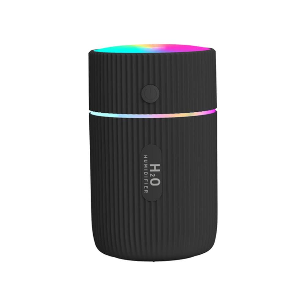 2000ml USB Air Humidifier with Essential Oil Diffuser - Dual Spray Cool Mist Maker for Home, Office, Bedroom - Aromatherapy & LED Night Light for Better Sleep & Air Quality