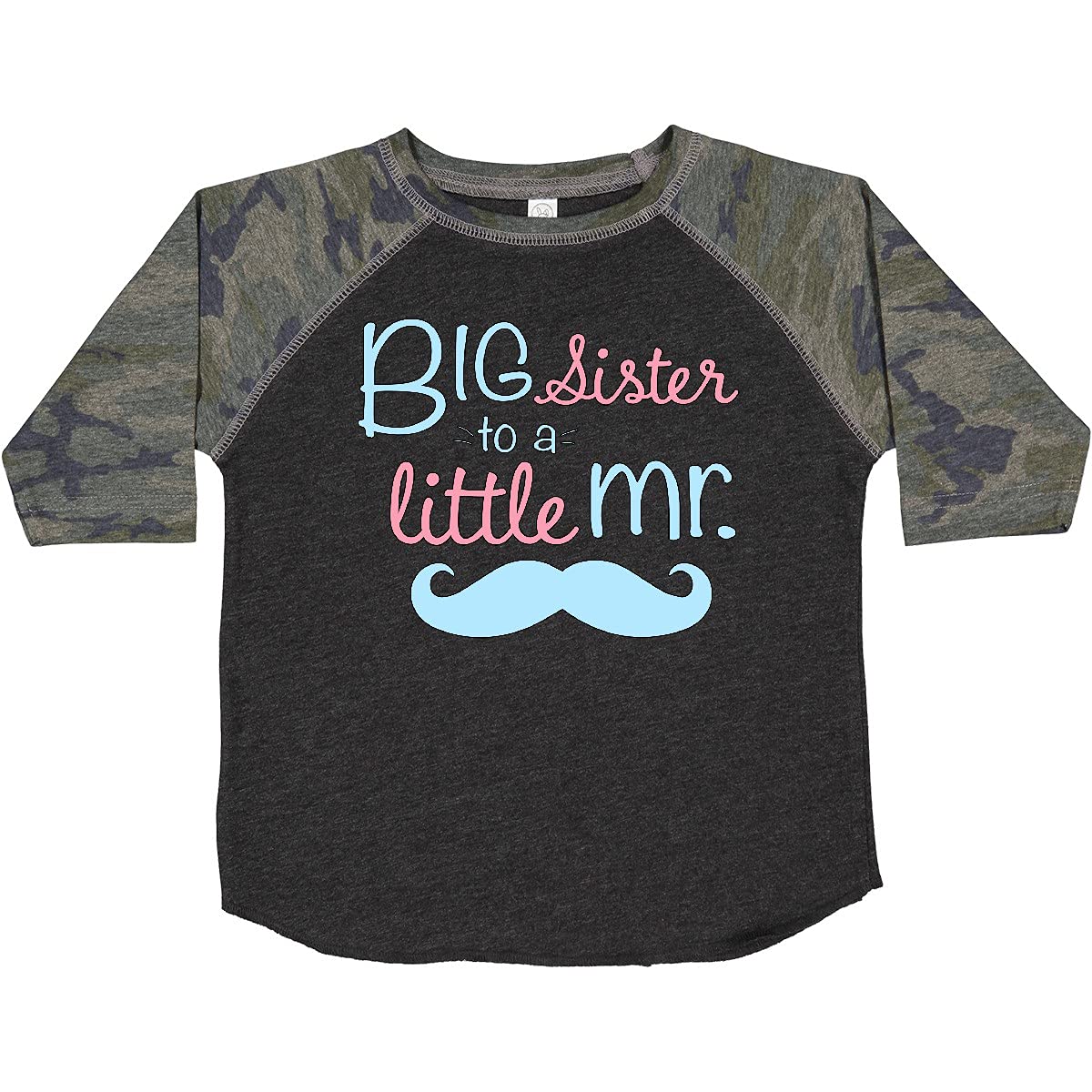Big Sister to a Little Mr Toddler T-Shirt - Cute Sibling Matching Outfit for Family Photos & Special Occasions