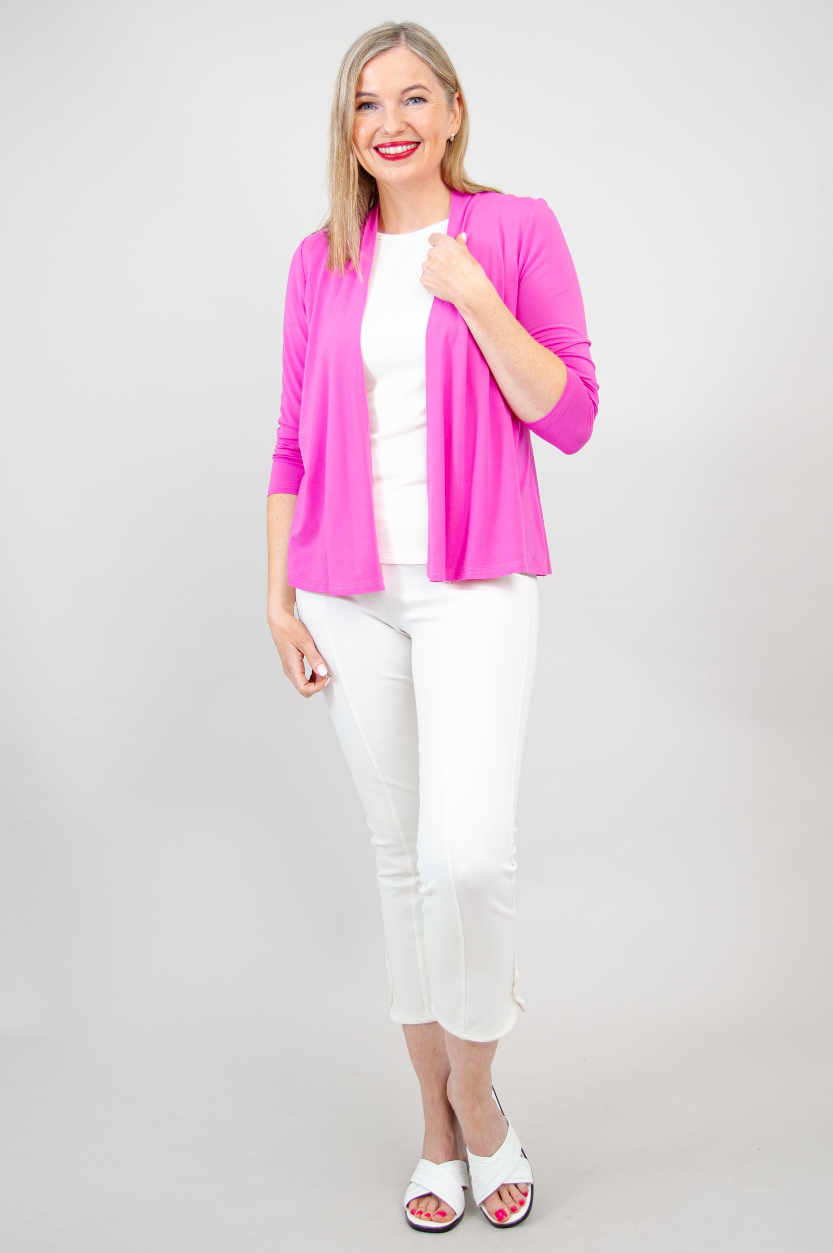 Kathy Women's Lightweight Pink Bamboo Jacket - Soft & Breathable for Outdoor Activities & Casual Wear