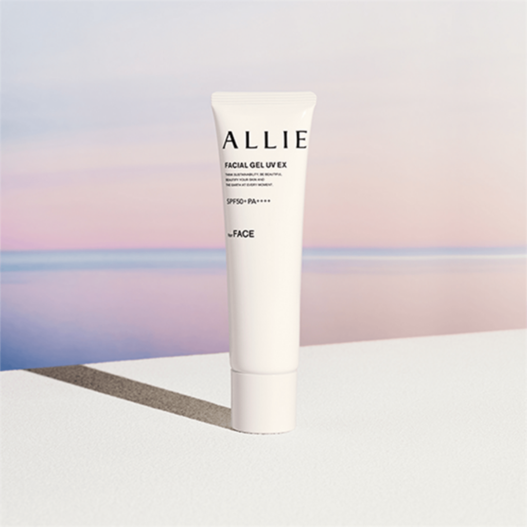 Allie Chrono Beauty Facial UV Primer Gel SPF50+ PA++++ 60g - Sunscreen & Makeup Base for Daily Protection & Flawless Makeup Application | Perfect for Outdoor Activities & Daily Skincare Routine