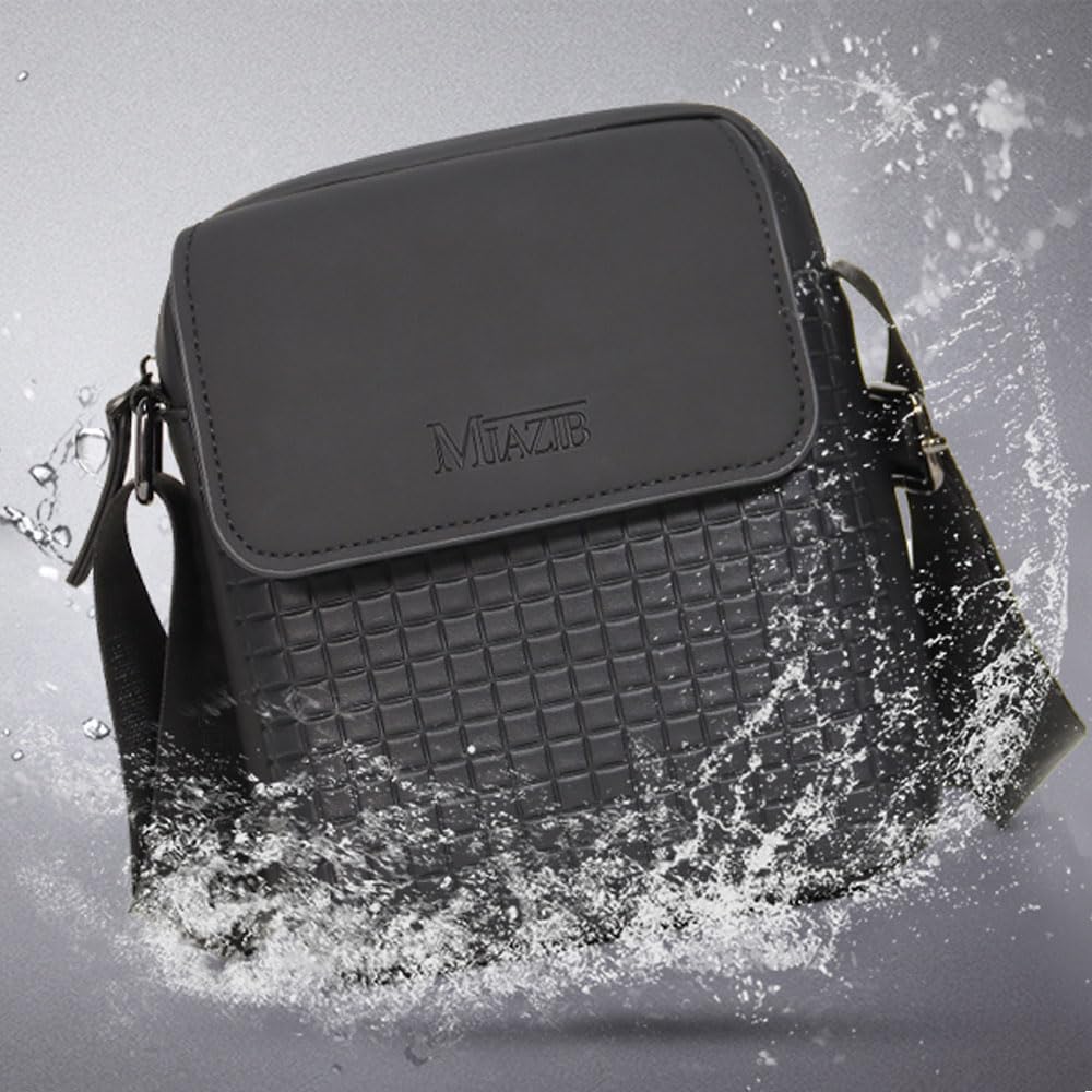 Stylish Unisex Crossbody Bag - Durable Messenger Shoulder Bag for Men & Women - Compact Satchel with Adjustable Strap - Perfect for Travel, Work & Daily Use