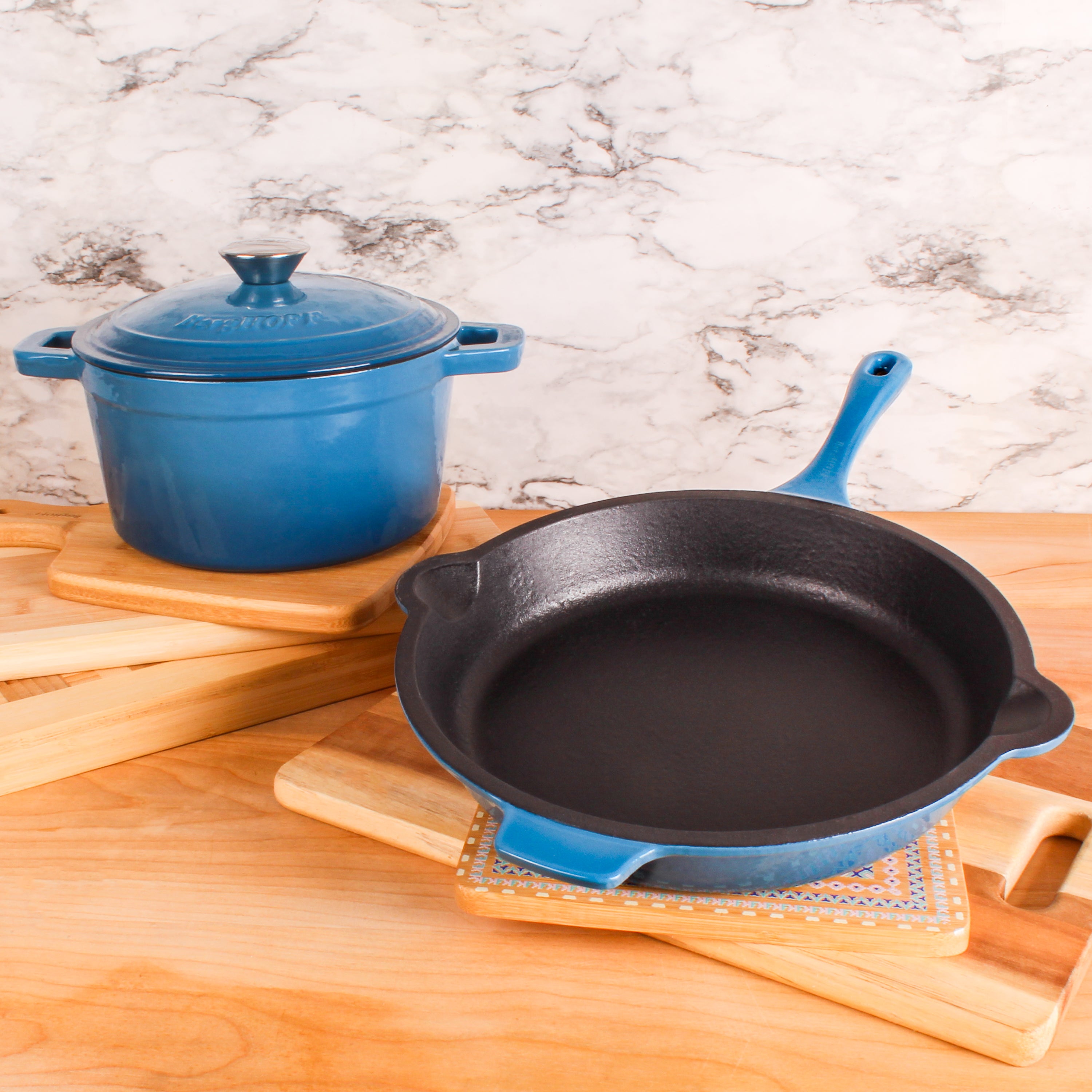 BergHOFF Neo 3-Piece Cast Iron Cookware Set - 10.5