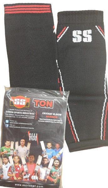 SS Elbow Sleeves Maximus - Premium Compression Support for Weightlifting, CrossFit & Gym Workouts - Ideal for Powerlifting, Bodybuilding & Fitness Training