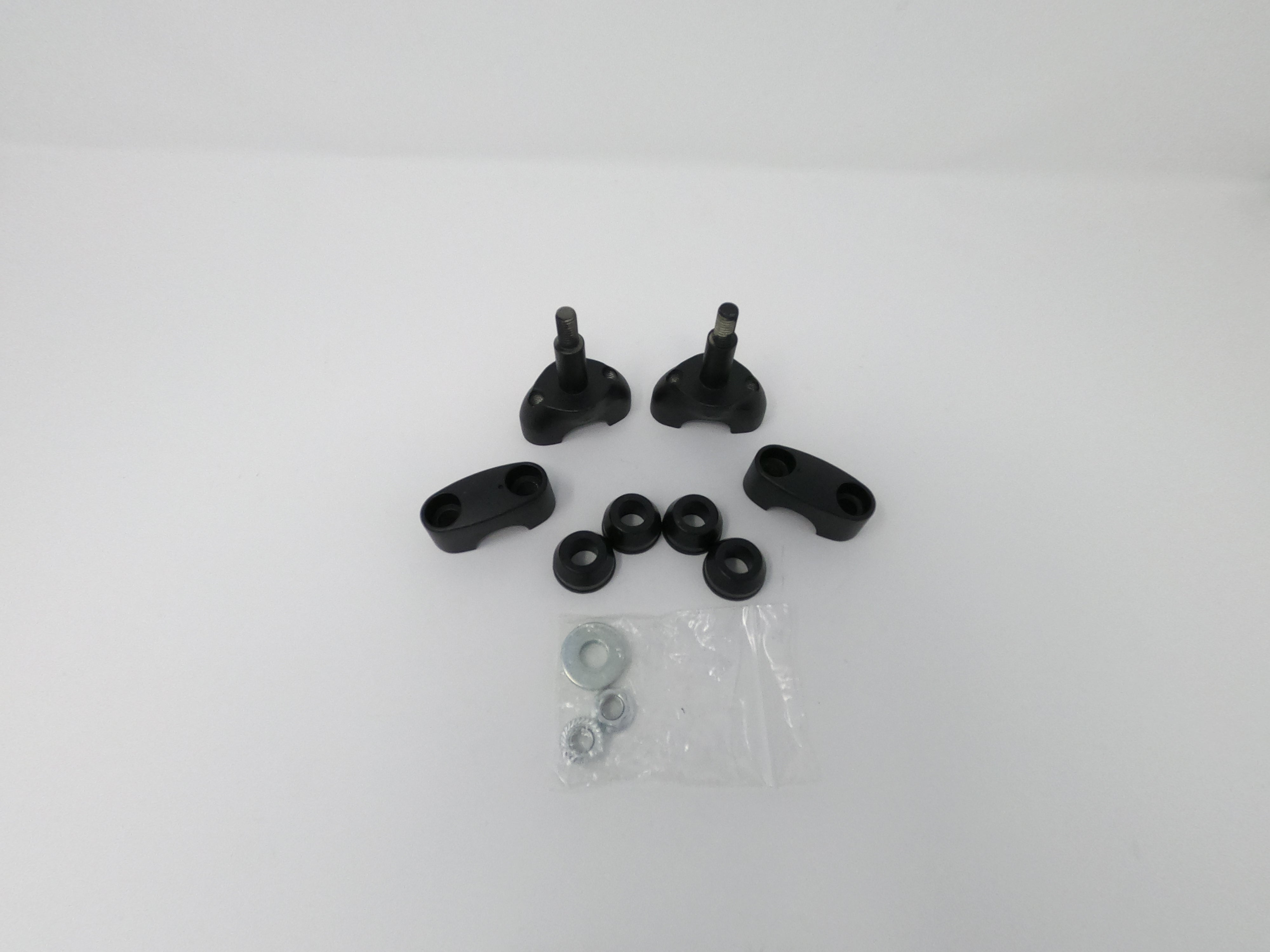 Venom X20 125cc Motorcycle Handlebar Clamp Set (02030283) - Durable Replacement Part for Off-Road Bikes & ATV Riding Accessories