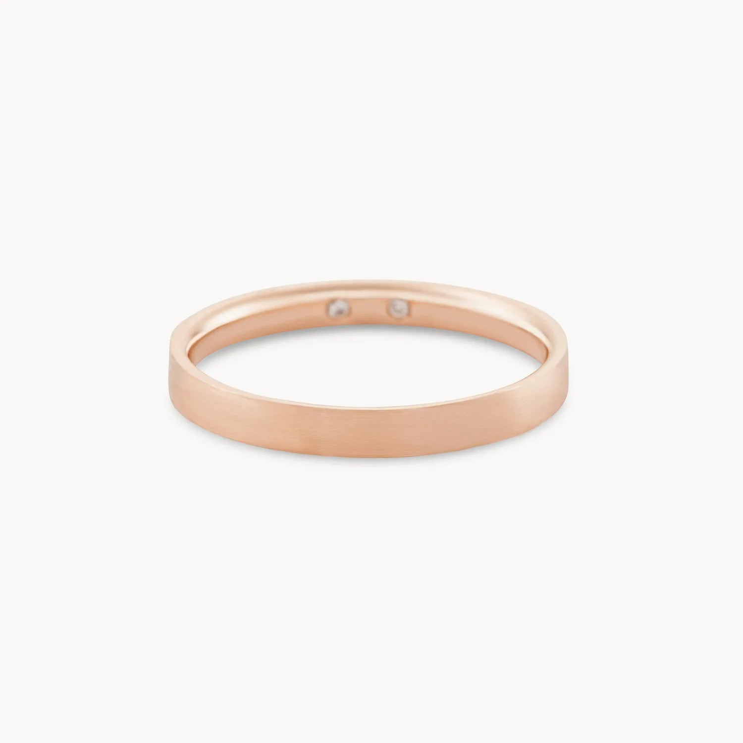 Everlast Band Polished 14K Rose Gold Wedding Ring for Men & Women - Perfect for Engagement, Anniversary, and Everyday Wear