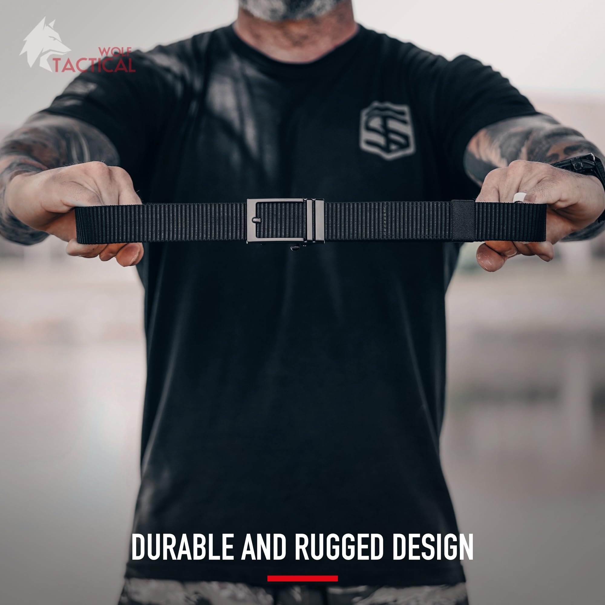WOLF TACTICAL Ratchet EDC Belt - 1.5