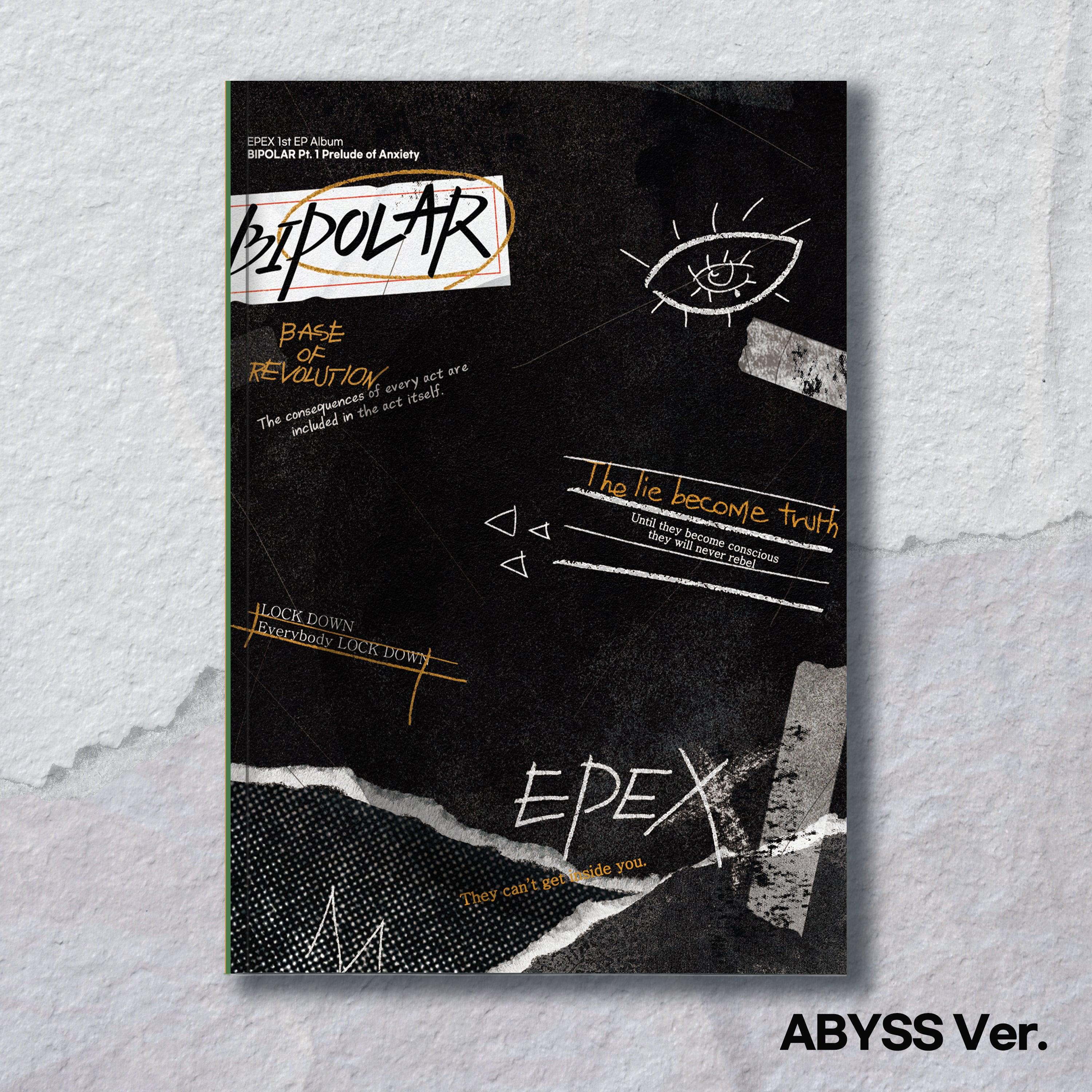 EPEX 1ST EP ALBUM 'BIPOLAR PT.1 PRELUDE OF ANXIETY' - Kpop Music CD for Collectors & Fans | Perfect for Kpop Collections, Gift Giving & Music Enthusiasts