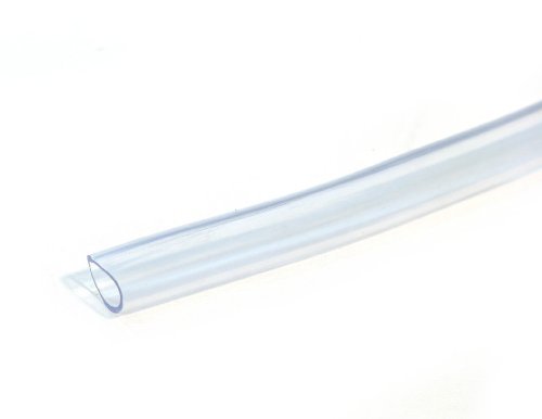 1/2 Inch ID PVC Clear Tubing - 3 Feet (1 Meter) Flexible Food Grade Hose for Water, Beer, Wine - Home, Garden, Aquarium & Brewing Use by SMI