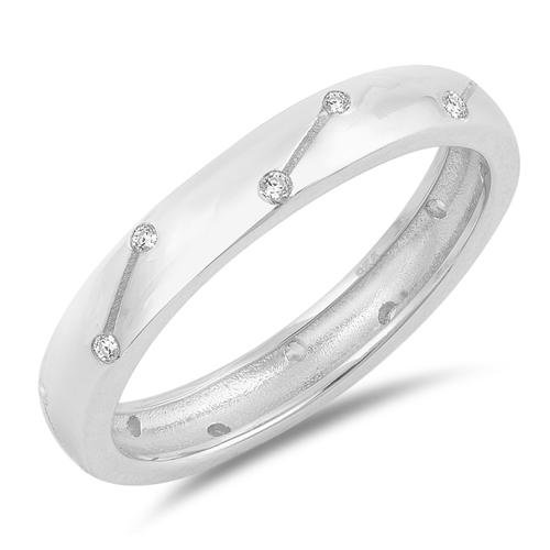 3mm Wedding Band for Men & Women - Unisex Round Cubic Zirconia Ring in 925 Sterling Silver (Multiple Colors) - Perfect for Engagement, Anniversary & Everyday Wear