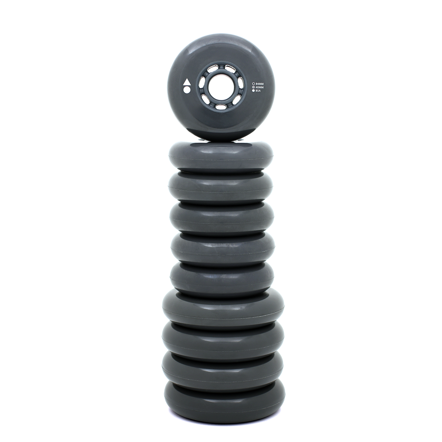 Wizard Advanced Wheels (10 Pack) - Premium Replacement Caster Wheels for Furniture, Carts & Equipment - Smooth Rolling & Durable for Home, Office & Workshop Use