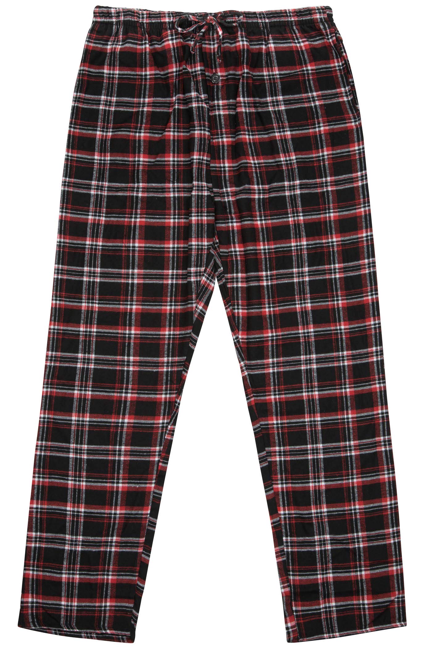 Men's Flannel Pajama Pants - 100% Cotton Plaid Sleepwear & Lounge Pants for Men - Cozy Winter Nightwear & Home Relaxation Outfit