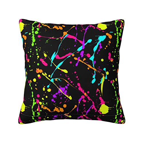 Glow in Dark Splatter Neon Pattern8