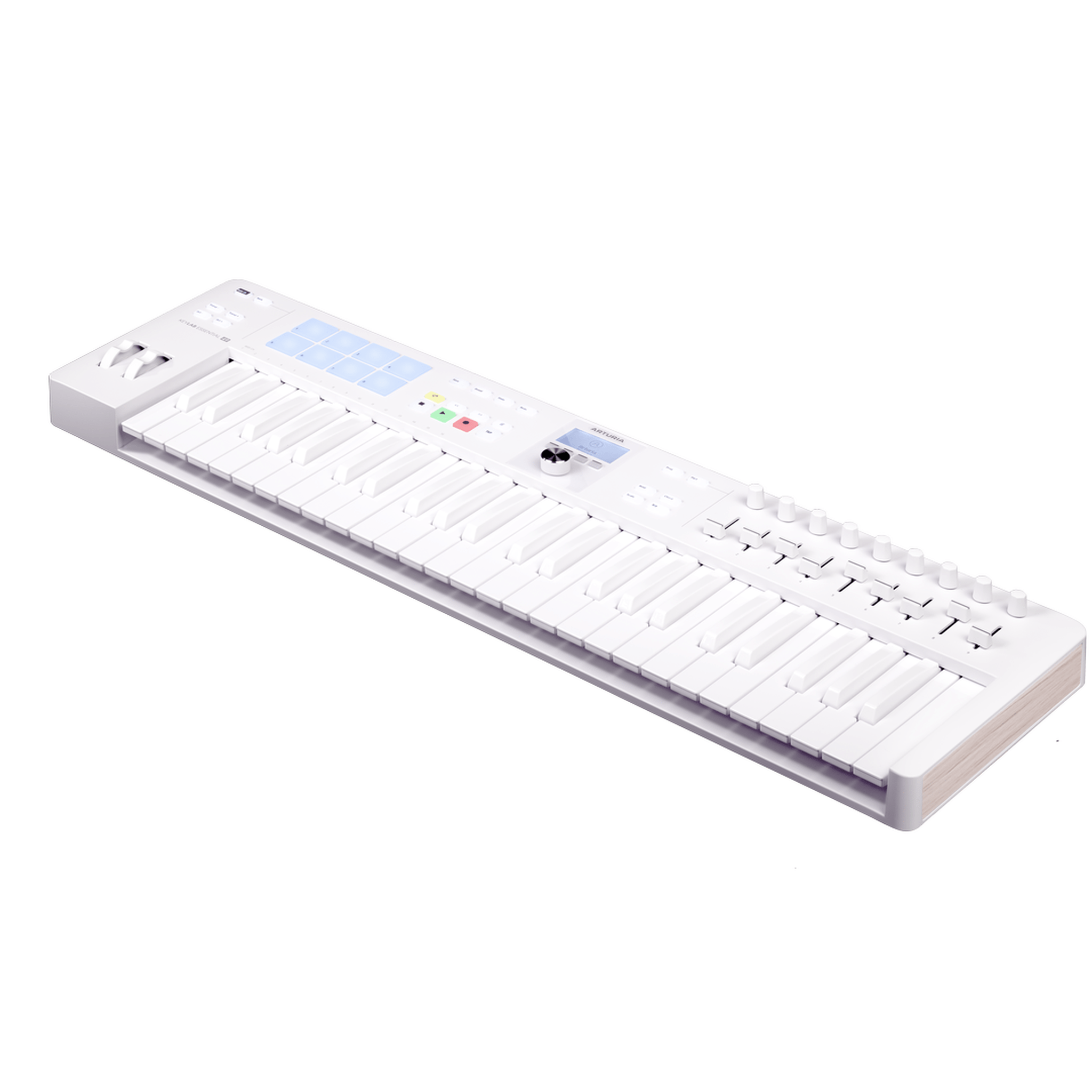 Arturia Keylab Essential Mk3 49-Key MIDI Keyboard Controller - Limited Edition Alpine White | Music Production, Live Performance & Studio Recording