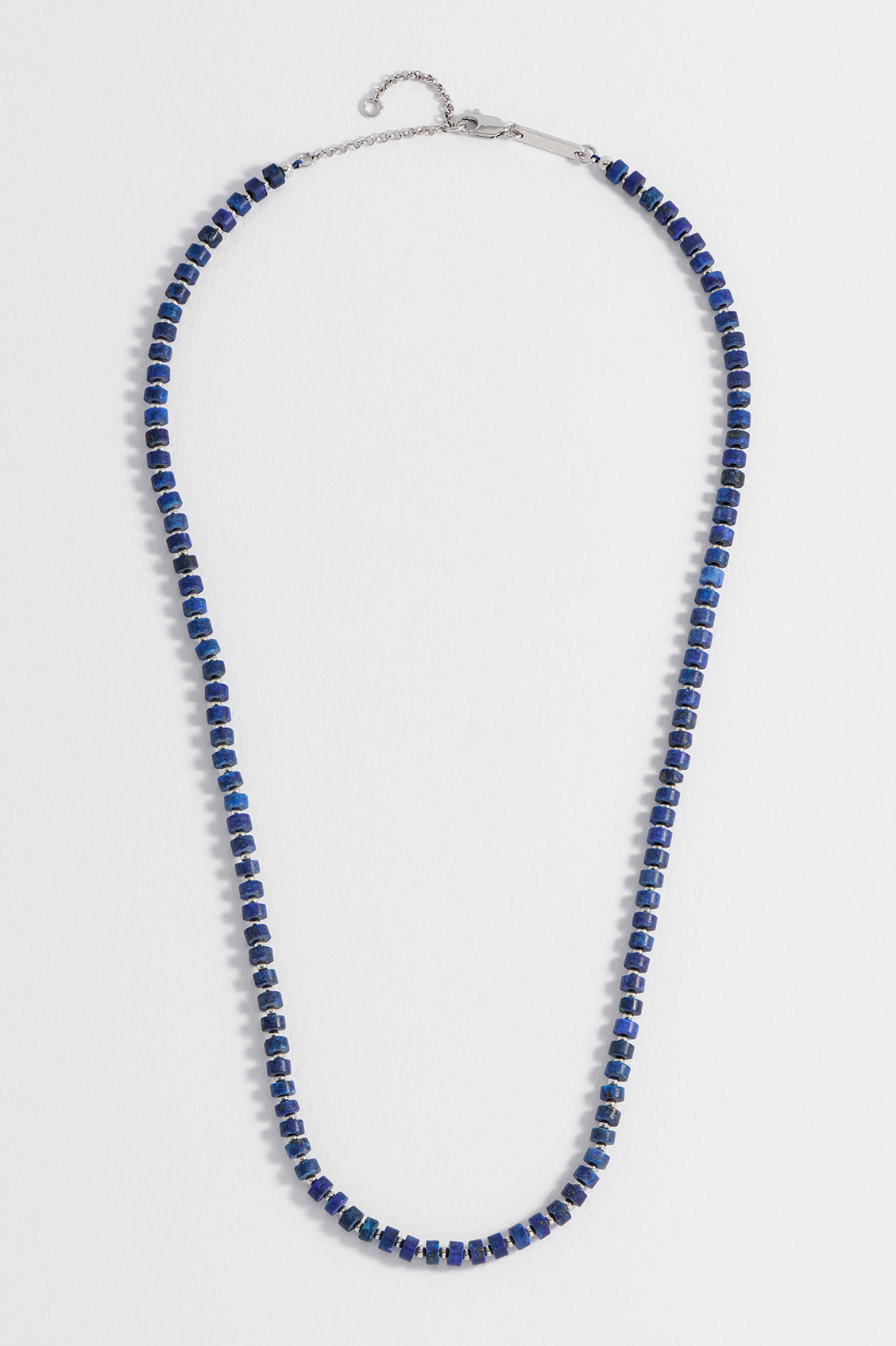 Gemstone Rondelle Necklace for Men - Natural Beaded Jewelry with Healing Crystals - Perfect for Gifts, Meditation & Spiritual Healing