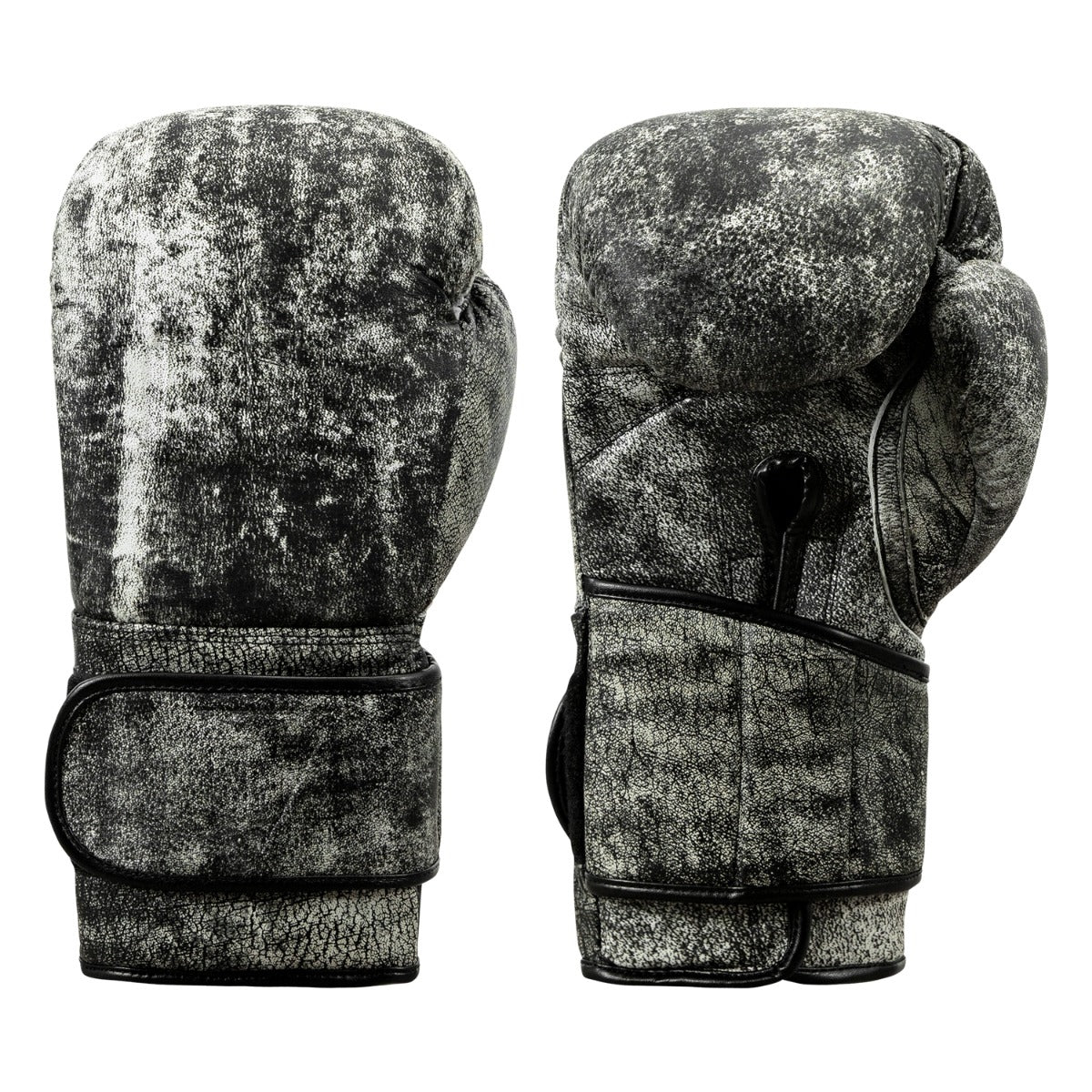 TITLE Boxing Distressed Glory Training Boxing Gloves - Premium Leather Punching Mitts for MMA, Kickboxing & Fitness Workouts - Perfect for Sparring, Bag Work & Heavy Bag Training